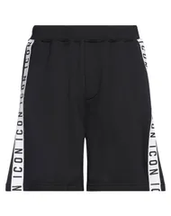 ディースクエアード メンズ ボトムス ハーフパンツ・ショーツ DSQUARED2 スポーツショートパンツ Black ブラックのサムネイル