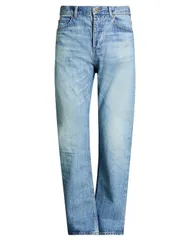 ロエベ メンズ ボトムス デニムパンツ ストレートレッグ LOEWE Blue ブルーのサムネイル