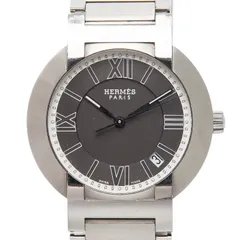 エルメス ノマード オートクォーツ式 腕時計 NO1.710 グレー シルバー ステンレススチール メンズ HERMES【1-0257398】のサムネイル