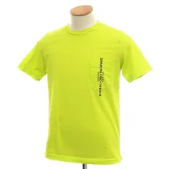 【中古】ディーゼル DIESEL コットン クルーネック 半袖Ｔシャツ ブライトイエローグリーン系【サイズXS】【メンズ】のサムネイル