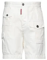 ディースクエアード メンズ ボトムス ハーフパンツ・ショーツ ショートパンツバミューダパンツ DSQUARED2 White ホワイトのサムネイル