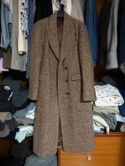 TODAYFUL Doublecollar Tweed Coat ダークブラウン - メルカリ