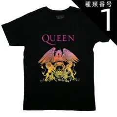 (種類1：Small) Queen / Crest Tee (Black) - クイーン Tシャツのサムネイル