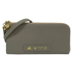 ATAO(アタオ) 財布美品  - グレー ショルダーウォレット/ストラップ着脱可 レザーのサムネイル