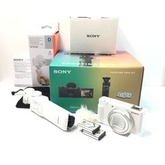 ​SONY ZV-1F ホワイト・純正グリップ・予備バッテリー（グローバル版) SONY ZV-1F ホワイト・純正グリップ・予備バッテリー（グローバル版