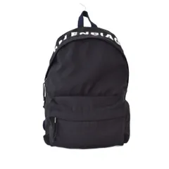 バレンシアガ BALENCIAGA Wheel Back Pack ウィール バックパック リュックサック デイバッグ ロゴ 黒 ブラック 525162のサムネイル