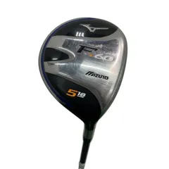 【中古】 ミズノ Mizuno F-60 5W フェアウェイウッド FW EXSAR MF-1 (フレックスSR) メンズ 男性用 右利き 右用 Cランク ゴルフクラブのサムネイル