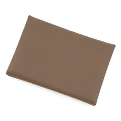 エルメス コインケース カルヴィ デュオ エトゥープ/シルバー金具 エプソン G刻印 財布のサムネイル