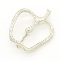 送料込】希少☆ティファニー エルサペレッティ オープンハートブローチ