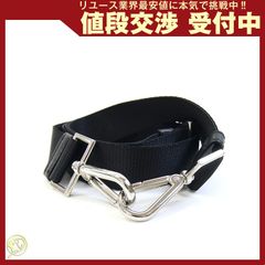 ♡美品♡ PRADA プラダ ショルダーストラップ ブラック シルバー金具