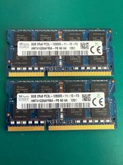 ノートPC用メモリ DDR3L 8GB×2枚 - メルカリ