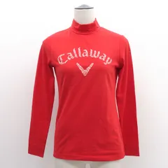 Callaway / キャロウェイ ◆長袖Tシャツ/ロゴ/プリント/レッド/サイズS/タグ付き C23233201  レディースファッション【中古】 のサムネイル