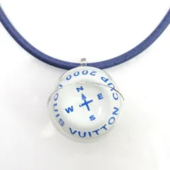 LOUIS VUITTON / ルイヴィトン ◆ヨットカップ 2000年限定 羅針盤 チャーム ネックレス 【ペンダント/アクセサリー】ブランド【中古】のサムネイル