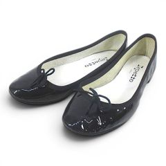repetto : フランス製 牛革 バレエシューズ○38○黒 箱付き - メルカリ