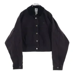 adidas (アディダス) メタルロゴプレート キャンバス トラックトップ ジャケット ブラウン KC8889のサムネイル