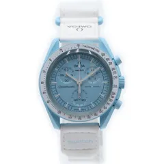 OMEGA (オメガ) ×SWATCH ムーンスウォッチ ミッショントゥザウラヌス 腕時計 ブルー/ホワイト SO33L100のサムネイル