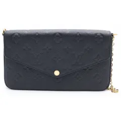 LOUIS VUITTON (ルイヴィトン) モノグラム・アンプラント ポシェットフェリシー チェーンウォレット ショルダーバッグ ノワール ブラック M82477 RFIDのサムネイル