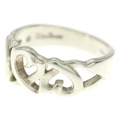 TIFFANY & Co. (ティファニー) PALOMA PICASSO TRIPLE LOVING HEART RING パロマ ピカソ トリプル ラビング ハート リング シルバーのサムネイル