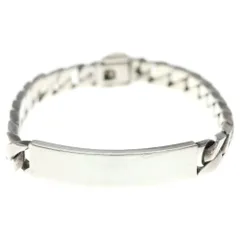 TIFFANY & Co. (ティファニー) IDプレートブレスレット 喜平チェーン シルバーのサムネイル