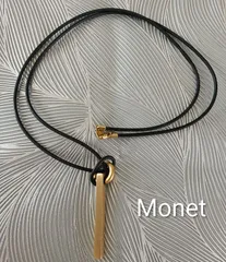 monet　モネ　ロングネックレス　ゴールド　N164のサムネイル