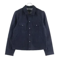 CHROME HEARTS (クロムハーツ) WHIPLASH クロスボールボタン リジット デニム ジャケット インディゴのサムネイル