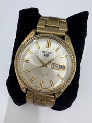 SEIKO5 5126-8050 稼働品　ゴールド SEIKO セイコー 5 自動巻き メンズ 腕時計 5126-8050 - メルカリ