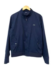 LACOSTE (ラコステ) ハリントンジャケット 青ワニ 近年モデル M ネイビー メンズ/025のサムネイル