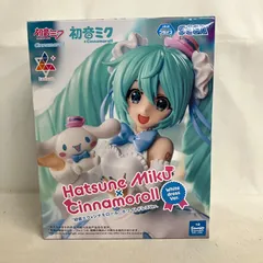 未開封 初音ミク Luminasta シナモロール ホワイトドレス フィギュア SF7689 c107のサムネイル