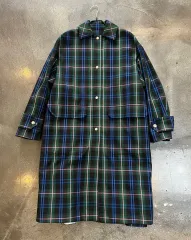 MSGM チェック ロング コート (正規品)のサムネイル