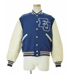 【BUTWIN】60s〜70s スタジャン レザースリーブベースボールジャケットのサムネイル