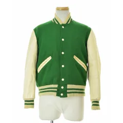 【DeLONG】70s〜 スタジャン レザースリーブベースボールジャケットのサムネイル