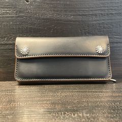希少 Mt.hill マウントヒル レザー 牛革 財布 黒 - メルカリ