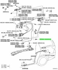 トヨタ セリカ ZZT231 エアクリーナ ホース NO.1 HOSE AIR CLEANER NO
