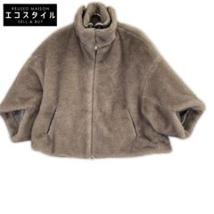 新品未使用タグ付き エイミーロウ ミンクファー スタンドネック 