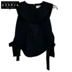 ENFOLD　エンフォルド　25SS 300IA530-1621 ブラック CHAIR PARTS ベスト ビスチェ　38のサムネイル