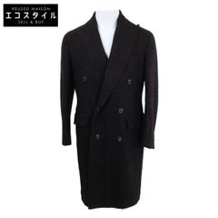 HUGOBOSS ヒューゴボス 10237369 ブラック ウールカシミヤ チェスター
