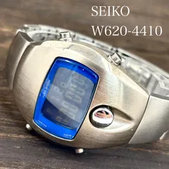 【稼働/純正ブレス】SEIKO/セイコー ALBA/アルバ SPOON/スプーン 腕時計 デジタル 1998年7月 japan vintageのサムネイル