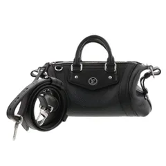 【値下げ】 LOUIS VUITTON ルイ・ヴィトン LVバイカー ナノ ショルダーバッグ M14623 レディース レザー ブラック 中古のサムネイル