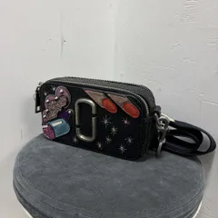 MARC JACOBS マークジェイコブス Pill Snapshot Patchwork Bag ショルダーバッグ M0011253001 ブラック ブラックマルチ size: OS【中目黒B06】のサムネイル