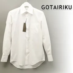新品 五大陸 【形態安定/コンバーチブルカフス仕様】PREMIUMPLEATS_レギュラーカラー 通年ドレスシャツ オンワード ビジネスシャツ 38/83(15)  41/86(16)のサムネイル