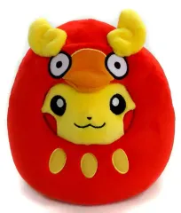 中古】ぬいぐるみ ダルマッカごっこピカチュウ ぬいぐるみ