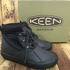 KEEN スノーブーツ 防水ウィンターブーツ 冬靴 BELLETERRE ANKLE NYLON【F1611-004】のサムネイル