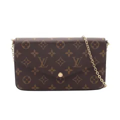ルイ・ヴィトン LOUIS VUITTON ショルダーバッグ ポシェットフェリシー モノグラム フューシャ M81896 PVCコーティングキャンバス ポシェット・フェリシー レディースのサムネイル