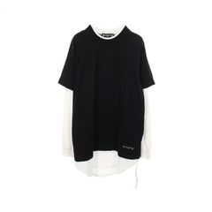 マスターマインドジャパン mastermind JAPAN 長袖Tシャツ レイヤード バックプリント コットン Tシャツ メンズ Used A