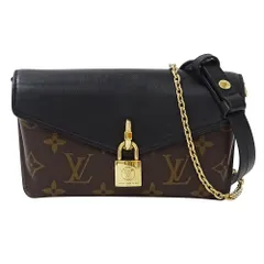 ルイ・ヴィトン LOUIS VUITTON バッグ モノグラム レディース ブランド ショルダーバッグ 2way パドロック オンストラップ M80559 ブラウン チェーンショルダー ミニバッグ ポーチ おしゃれ 【中古】のサムネイル
