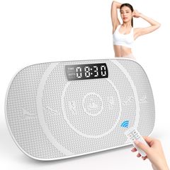 MERACH (메릭) 진동 머신 빙글빙글 진동 머신 3D 진동 오토 모드 탑재 자동 전원 온과 오프 10 단계 진동 레벨 Bluetooth 접속 엑서사이즈 밴드 부착 리모컨 부착 조용한 공간 절약 블러블 머신 흔들리는 진동 머신 실내 운동 기구