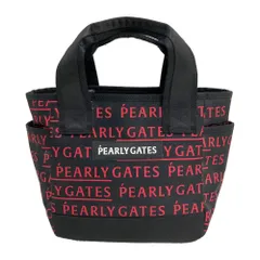 PEARLY GATES パーリーゲイツ  カートバッグ ロゴ柄 ブラック系  [240101731654] ゴルフウェア ストストのサムネイル