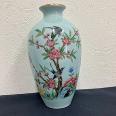FRANZ フランツ コレクション 花瓶 　梅とめじろ FRANZ フランツ コレクション 花瓶 梅とめじろ - メルカリ
