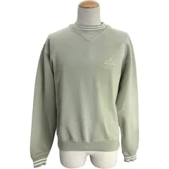 プラダ PRADA ダメージ加工スウェットシャツ UJL69B グリーン コットン メンズ スウェットのサムネイル