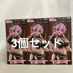 未開封 すーぱーそに子 BiCute Bunnies すーぱーそに子 逆バニー フィギュア 3個セット SF7705 c107のサムネイル